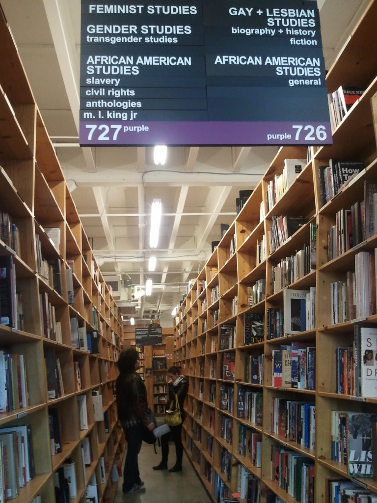 Powell's bookstore in Portland