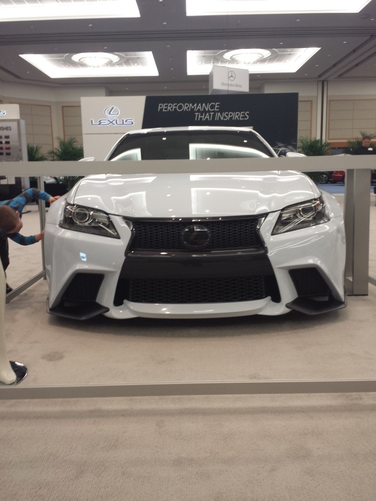 This beautiful concept car is a Lexus Project GS350 F Sport.