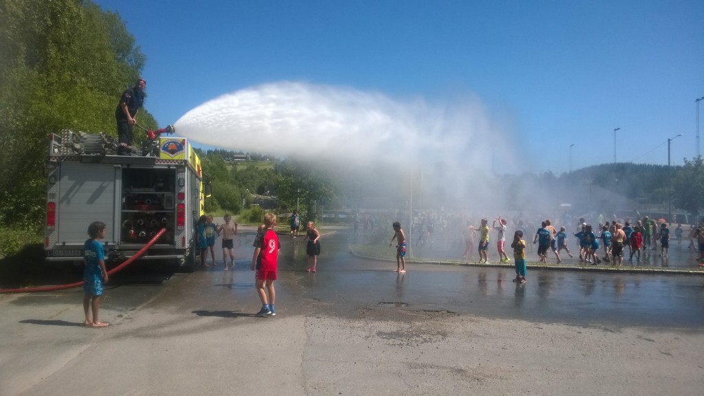 Having the fire department visit GIF was one of the few things that went well at the camp.